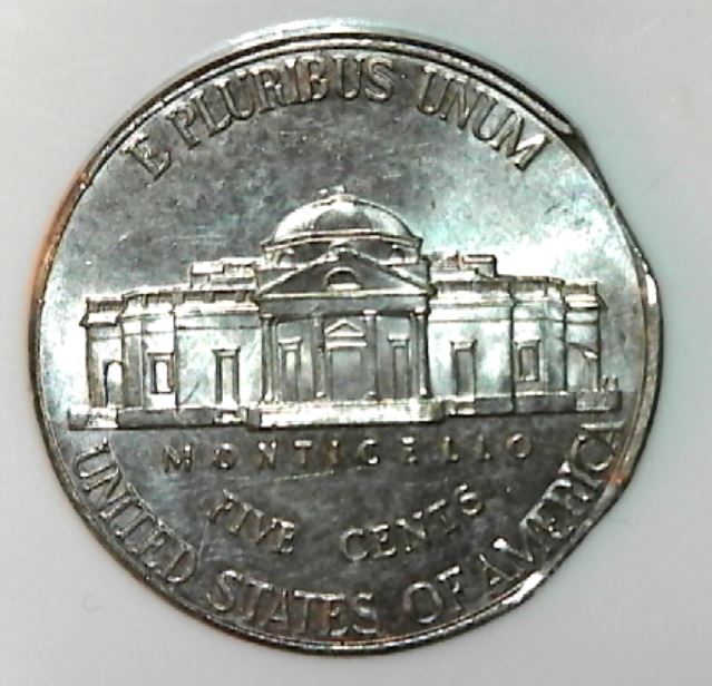 2014-P-Jefferson-Incomplete-Planchet-/-Double-Clip-From-Bank-Roll?