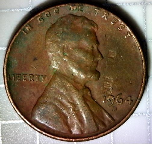 1964-D-Lincoln-Cent:-Lamination-Error-Or-PSD?