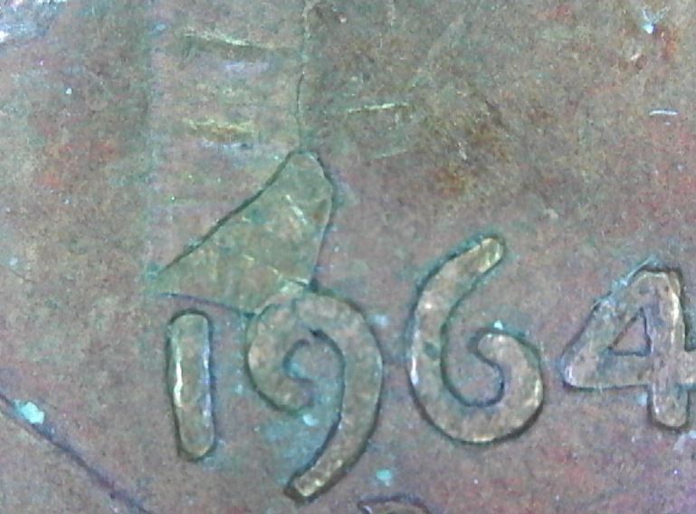 1964-D-Lincoln-Cent:-Lamination-Error-Or-PSD?