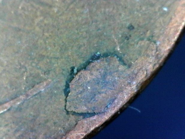 1945-D-Cent-Minor-Reverse-Minor-Lamination-Issue