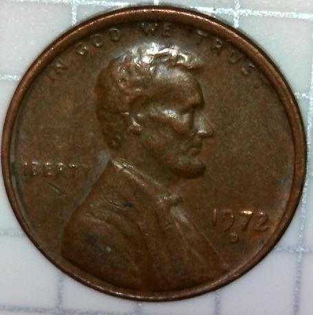 1972-D-Penny-Missing-E-And-No-Raised-Of-On-Reverse