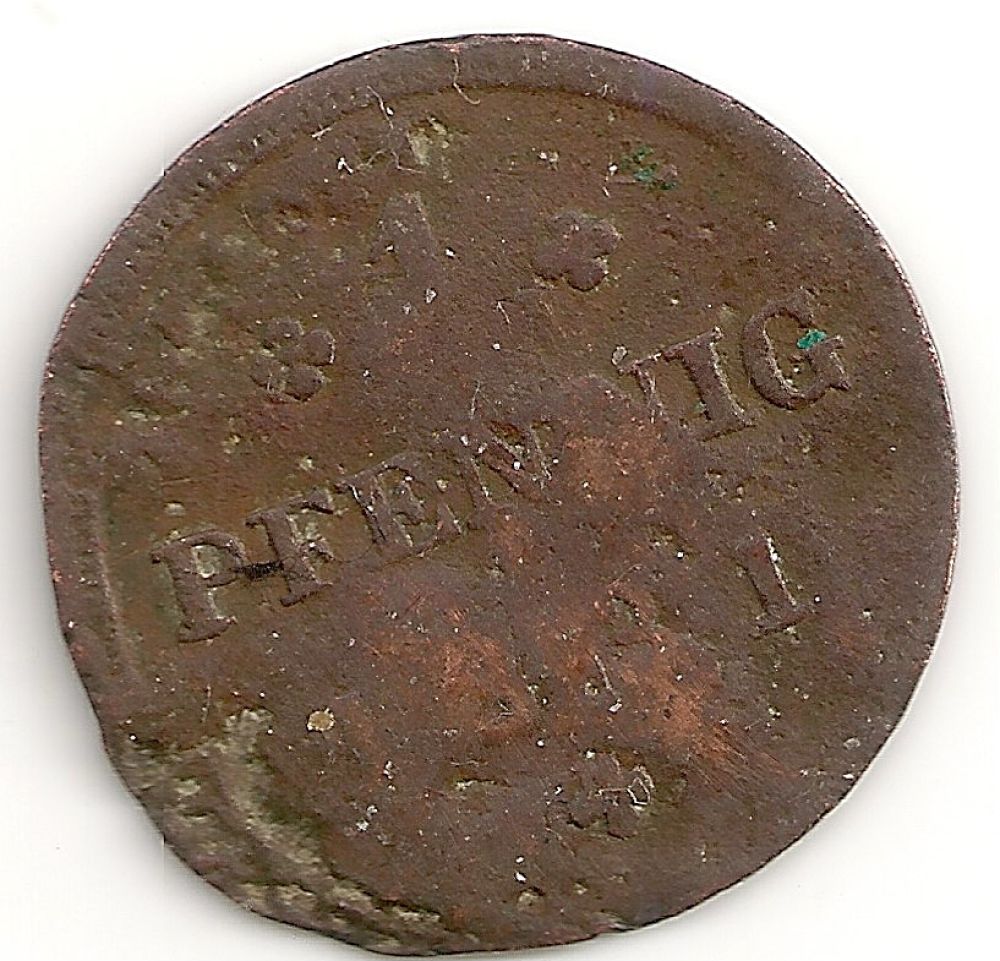 1831-Pfennig----What-German-State?