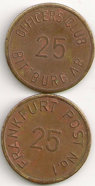 US-Military-Tokens-From-German-Bases