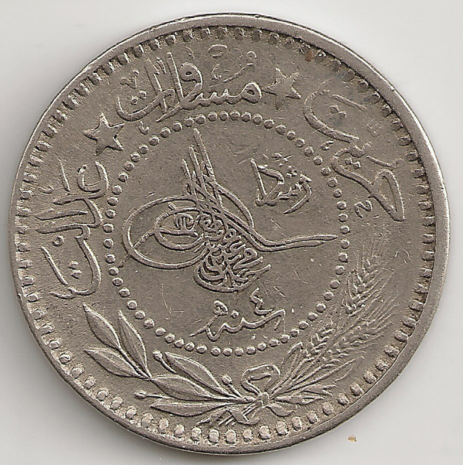 Ottoman-10-Para,-Mohammed-V