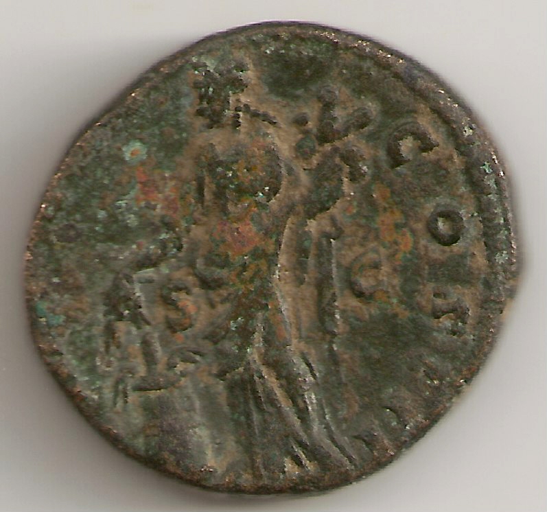 Antoninus-Obverse,-Fortuna-Reverse