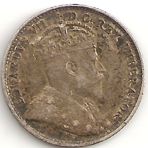 1909-5-Cent----Cross-Tie?