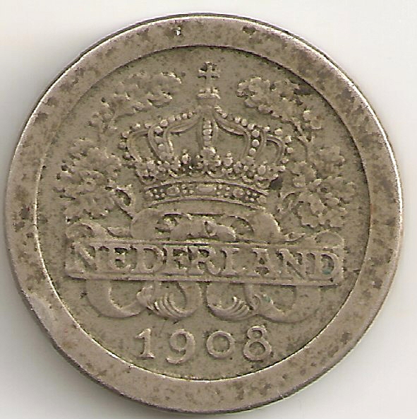 From-The-Junkbox----A-III-1/2-Kopek-And-1908-Dutch-5-Cent