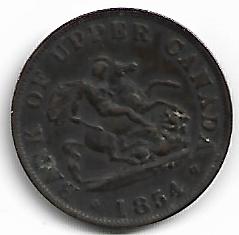 Picked-Up-A-1854-Bank-Of-Upper-Canada-Halfpenny