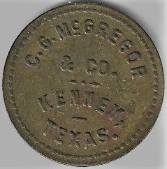 Kenney-Texas-5-Cent-Token