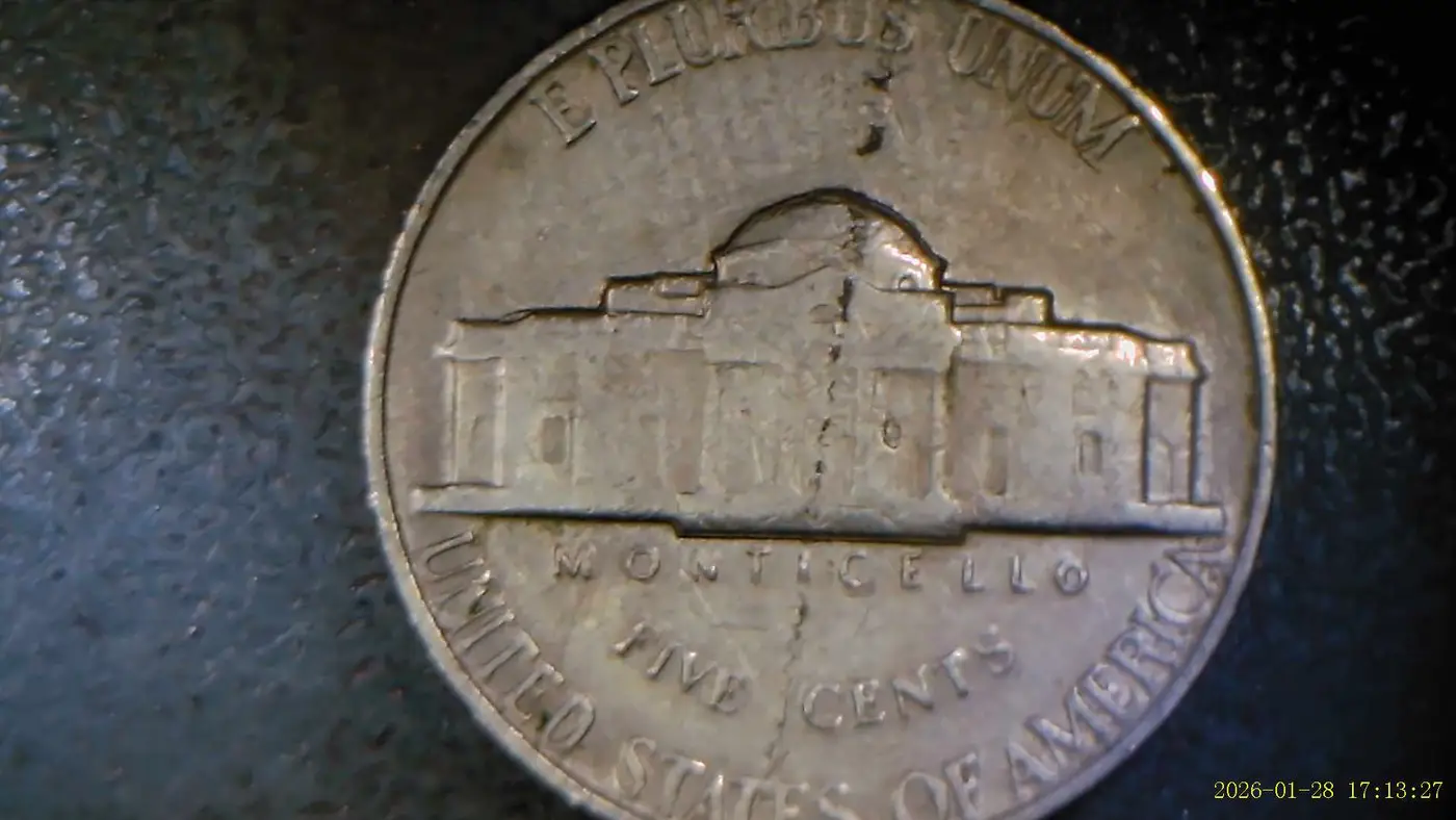 1963-P-Jefferson-Nickel-With-Possible-Lamination-Issues?