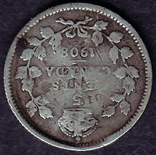 1908---Large-Date-??--5-Cent---Overpunch-On-?????