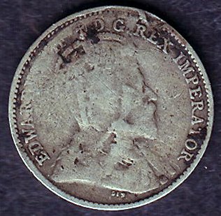 1908---Large-Date-??--5-Cent---Overpunch-On-?????