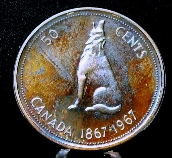 Toned-Canadian-Coins