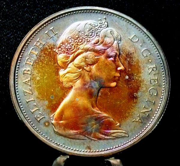 Toned-Canadian-Coins