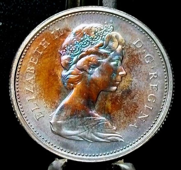 Toned-Canadian-Coins