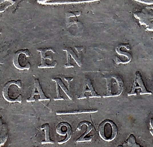 1918--5-Cent--8-Over-1-?--Double-Punched-5