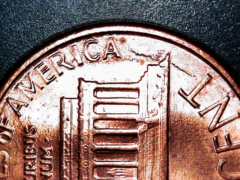 1986-P-Lincoln-Cent-With-Strange-Error--Grading-Question