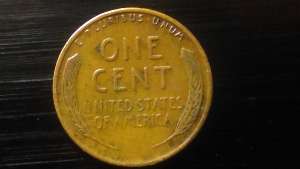 1942-Wheat-Penny-Weighing-3.30-Grams