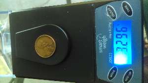 1942-Wheat-Penny-Weighing-3.30-Grams