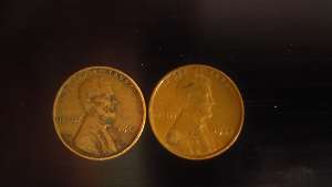 1942-Wheat-Penny-Weighing-3.30-Grams
