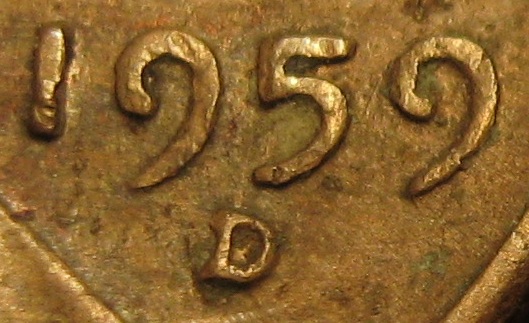1959-D-Lincoln-Memorial-Cent---Heavily-Slanted-Mint-Mark