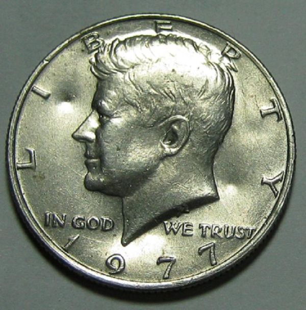 1977-Kennedy-Half-Dollar---Thin-Deep-Struck-Underweight