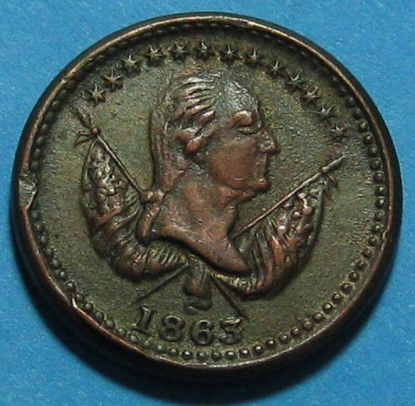 1863-Peace-Forever-Civil-War-Token-Struck-On-Partial-Collar
