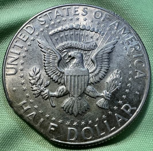 1964-Kennedy-Half-Dollar---Clipped-Or-PMD?
