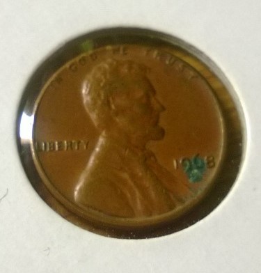 One-Sided-1968-S-Penny!!