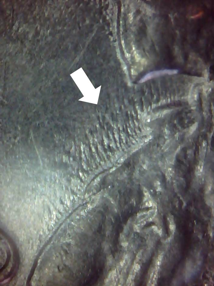 Flow-Lines?-On-George-V-5-Cent.