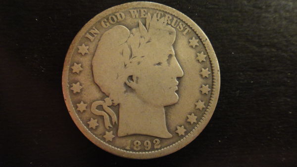 1892-O-<key-Date>-Barber-Half-Dollar---Good-4