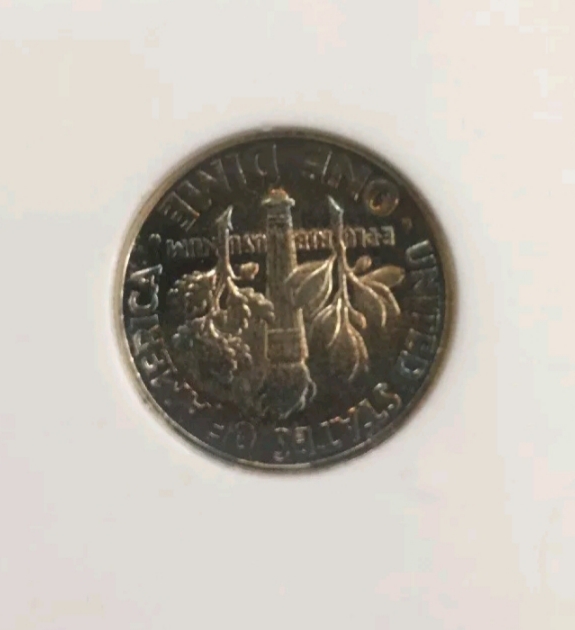 One-Dime-1960-Proof-DD-Reverse