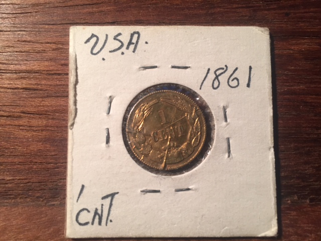 1861-Confederate-1-Cent-Coin-.-Real-Or-Replica?