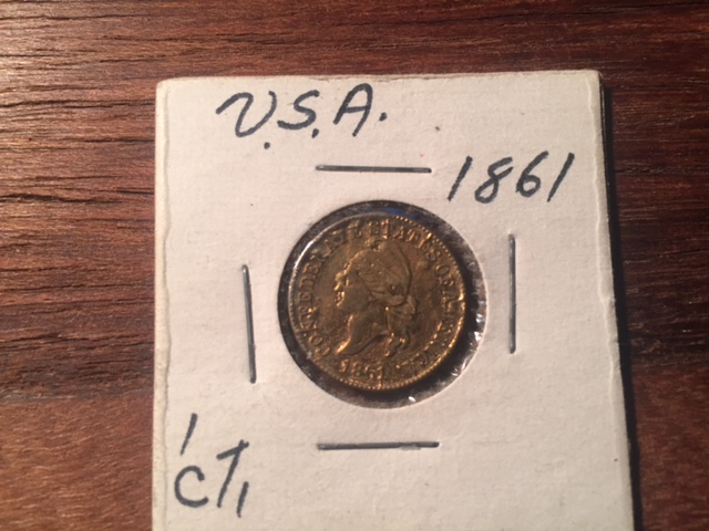 1861-Confederate-1-Cent-Coin-.-Real-Or-Replica?