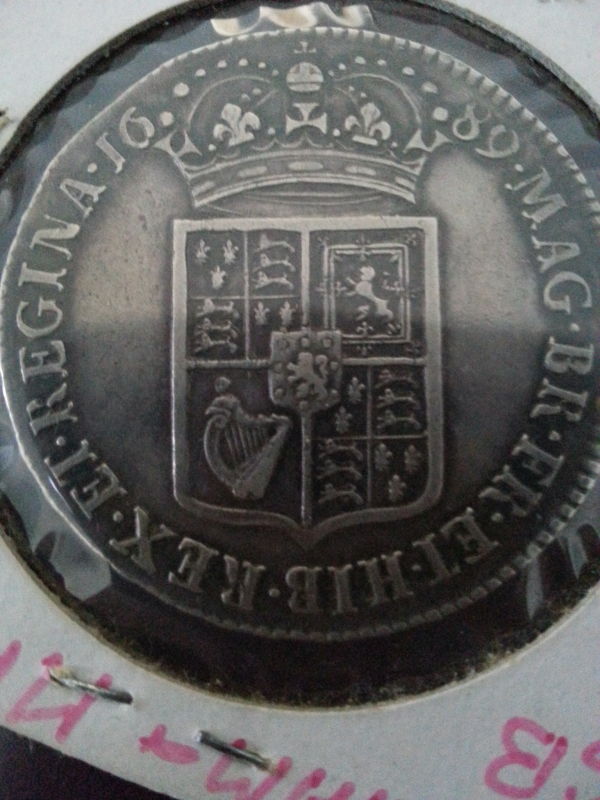 Grading-Opinions-On-1689-1/2-Crown-And-1692-Shilling