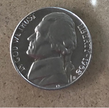 1968-S-Jefferson-Nickel---Tilted-Mint-Mark--Common?