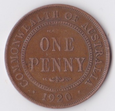 1920-And-1925-Australian-Pennies