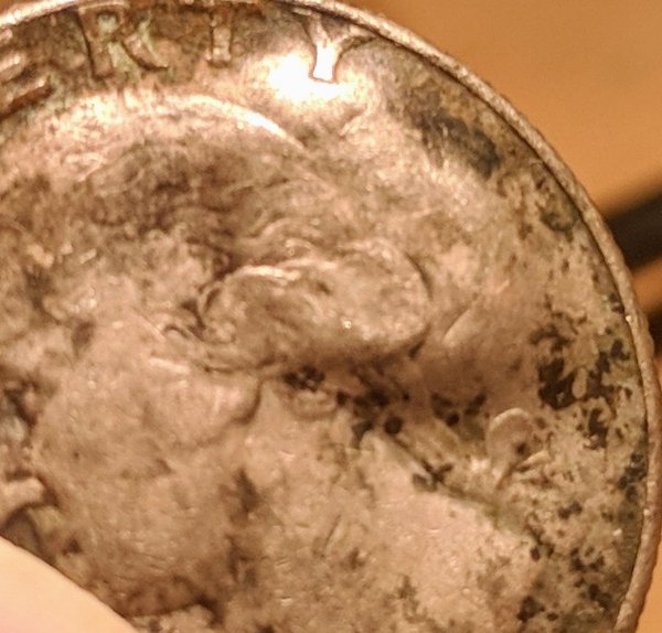1967-Quarter-W/-Extra-Lump