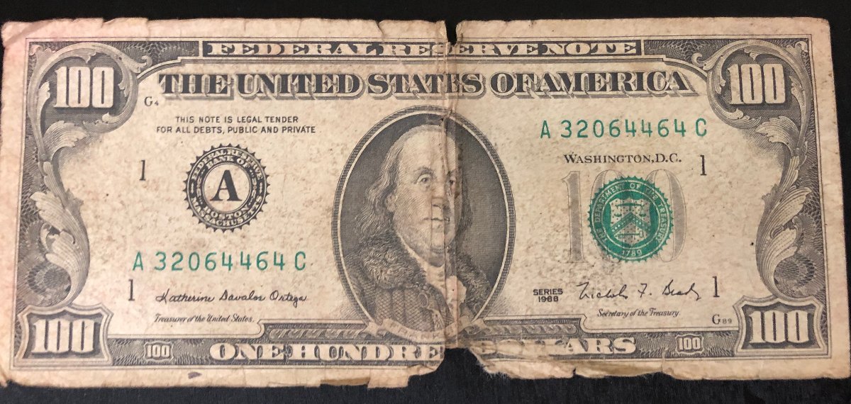 100$-Bill-Series-1988-Class-A