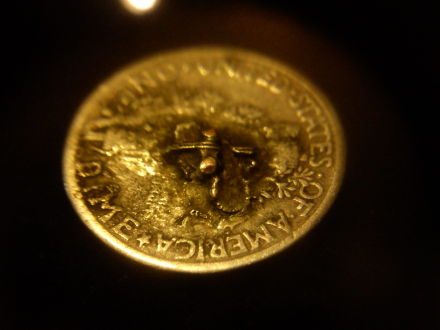 1943-S-Mercury-Dime-Die-Error/Struck-Through-Coin?