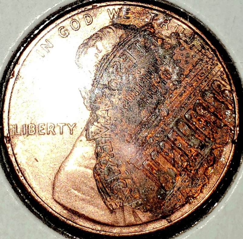 Lincoln-Cent-Damage-Or-Error?