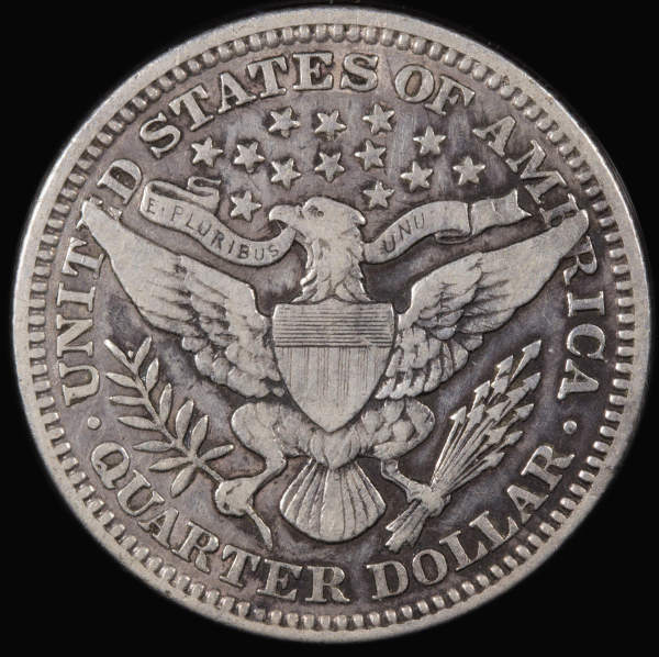 1909-Barber-Quarter-For-Grading