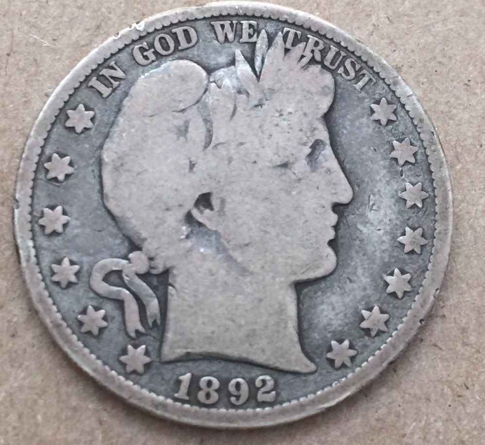 Grade-And-~value-1892-Barber-Half