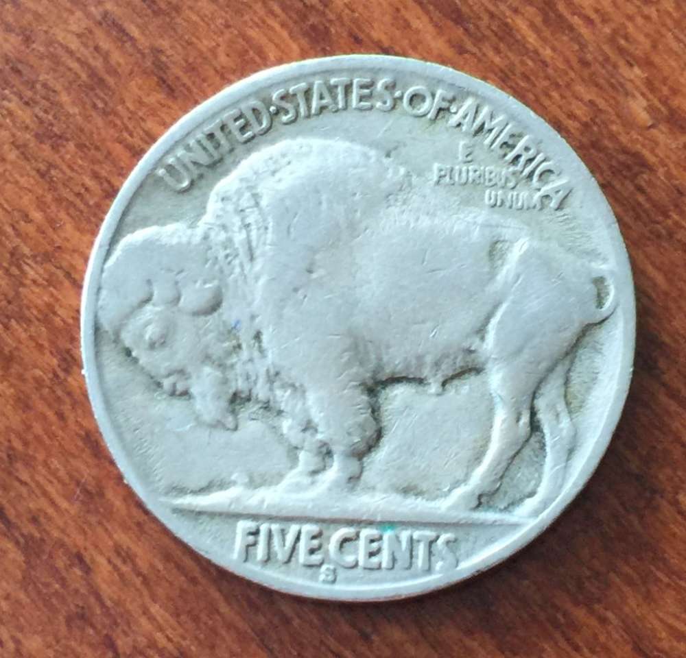 Buffalo-Nickel-1937-S