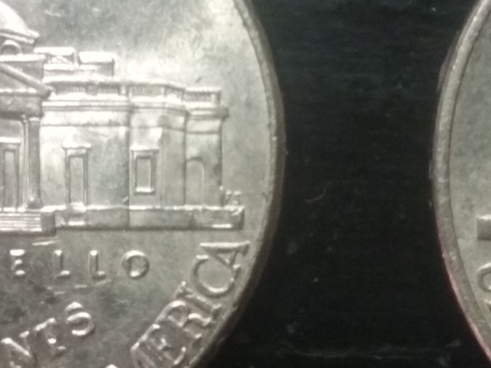 2007-P-&-2015-P-Jefferson-Nickel-Cud-Error