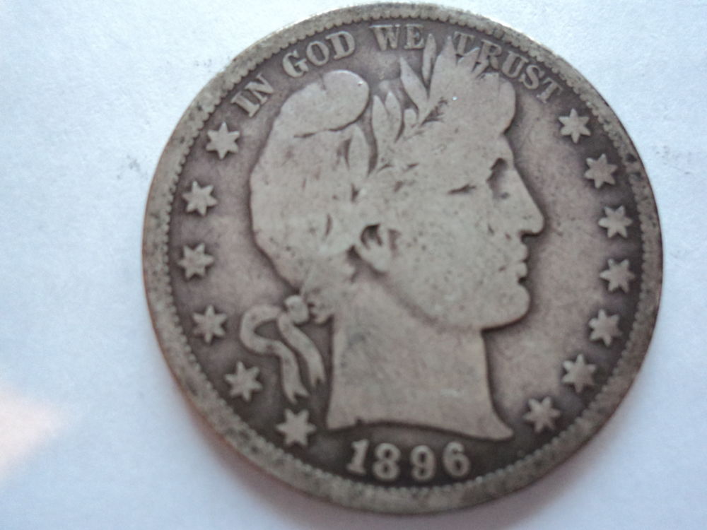 1896-S-Barber-Half---Grade-And-Value