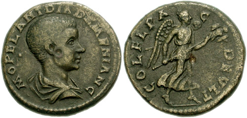 Diadumenian----His-Coins-From-Deultum
