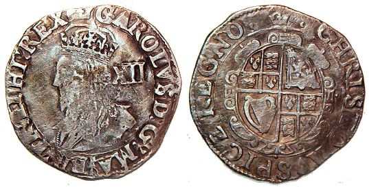 Charles-I-Shilling