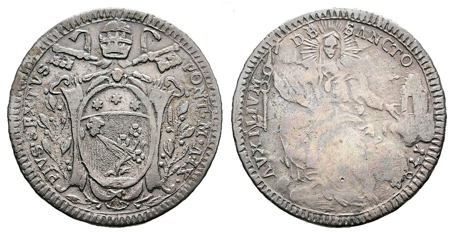 Post-Your-Papal-States-Coins---Reverse-Chronological-Schedule-By-Ruler