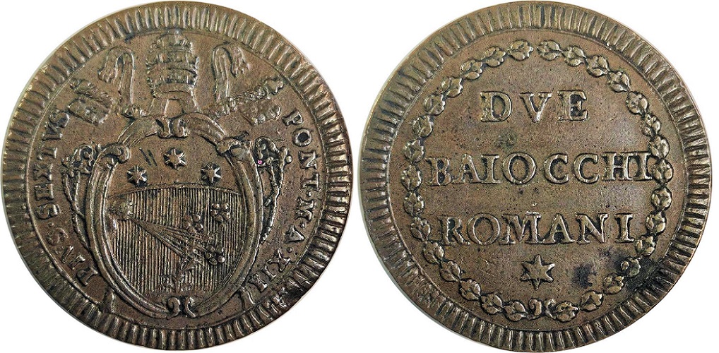 Post-Your-Papal-States-Coins---Reverse-Chronological-Schedule-By-Ruler